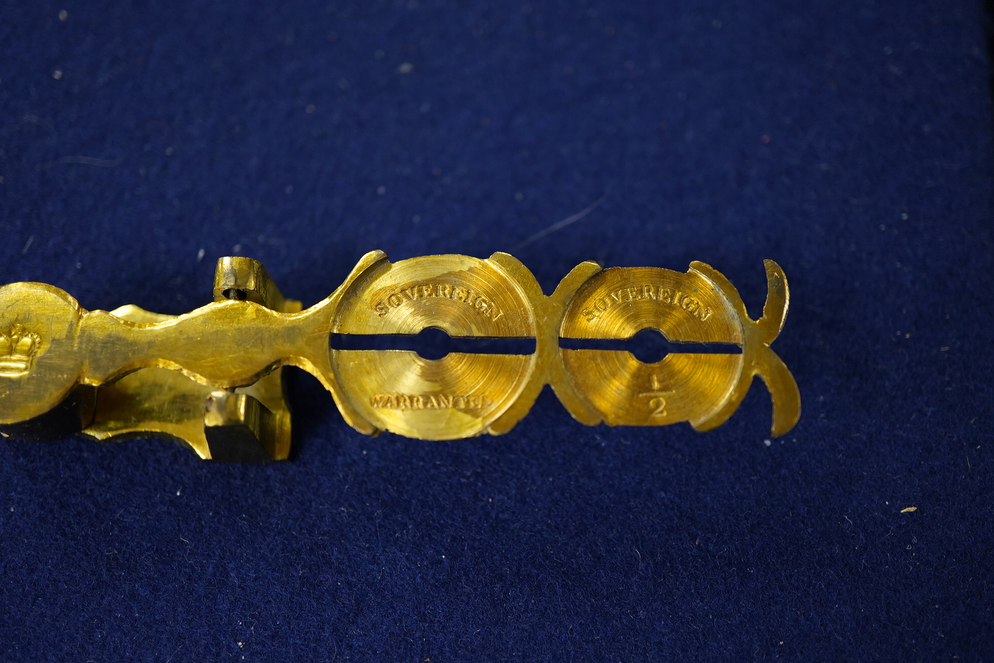 A cased set of sovereign scales